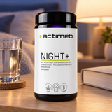 actimeb NIGHT+ | Melatonin & Pflanzenextrakte | 90 Kapseln