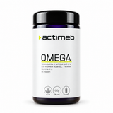 actimeb OMEGA | Veganes Omega-3 mit D3, K2 & B12 | 90 Kapseln